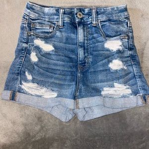 American Eagle Curvy Hi-Rise Shorts